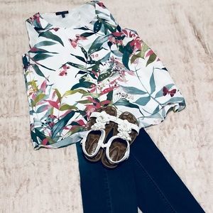 Dressy Floral Summer Top